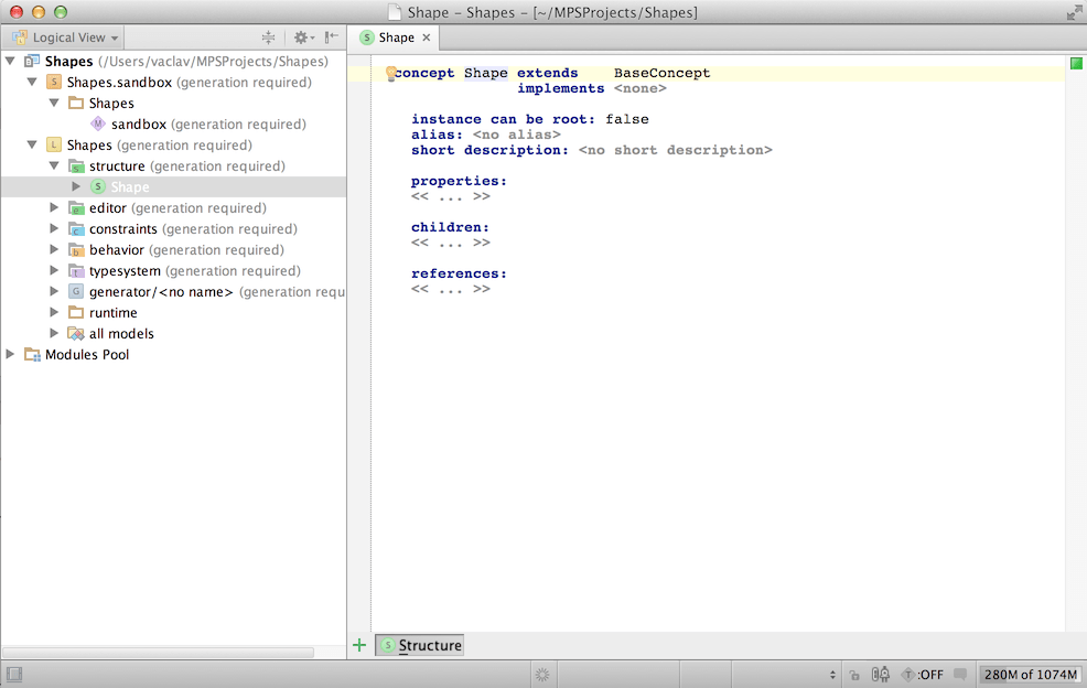 Giving a name to the concept Giving a name to the concept