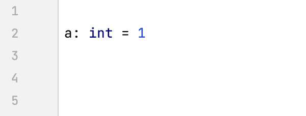 example of adding a type hint for a variable (Python 3) example of adding a type hint for a variable (Python 3)
