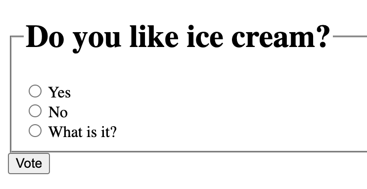Django application question page Django application question page
