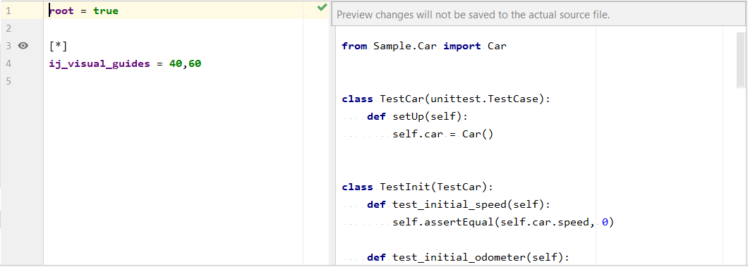 editorconfig preview editorconfig preview