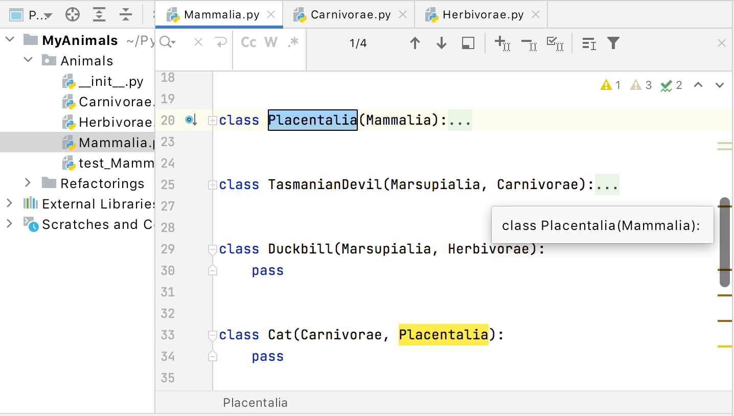 highlight usages highlight usages