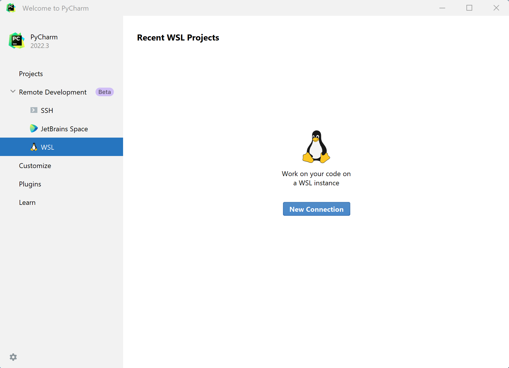 New Connection New Connection