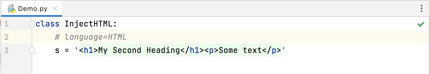 HTML injection comment HTML injection comment