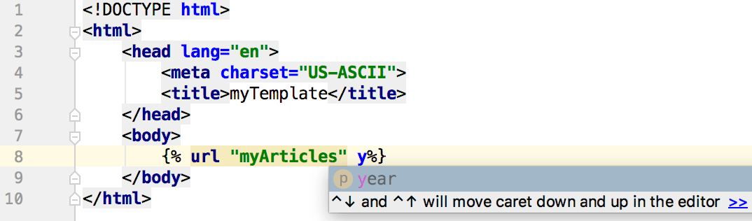 template completion template completion