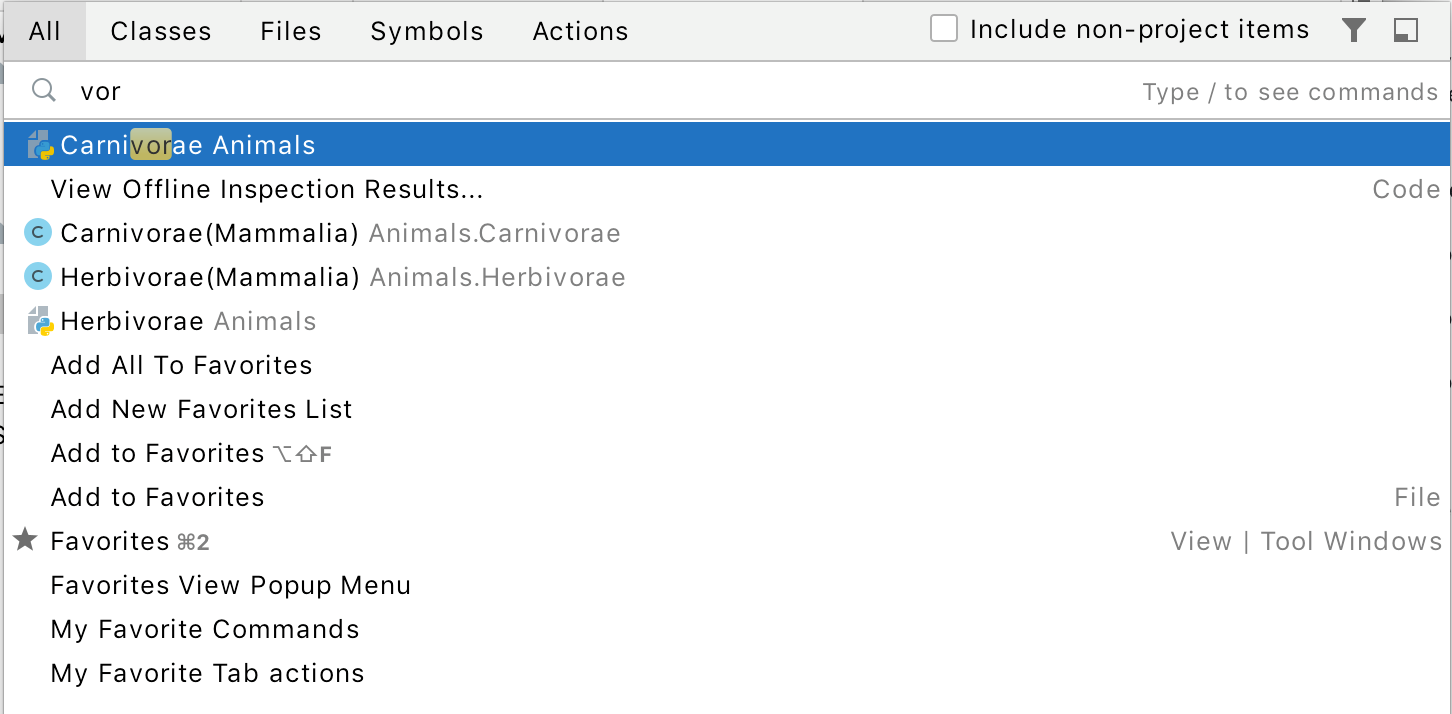 Search Everywhere Search Everywhere