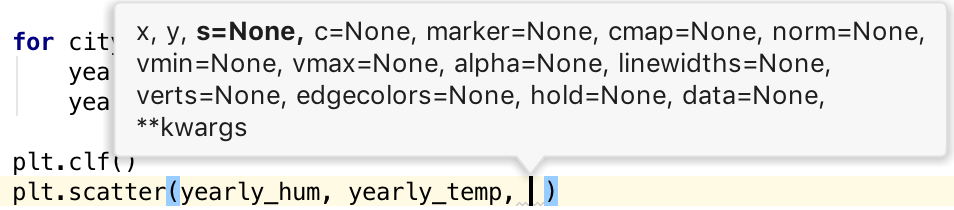Show parameter info Show parameter info