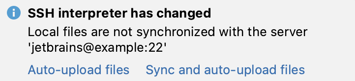 Sync local files with the deployment server Sync local files with the deployment server