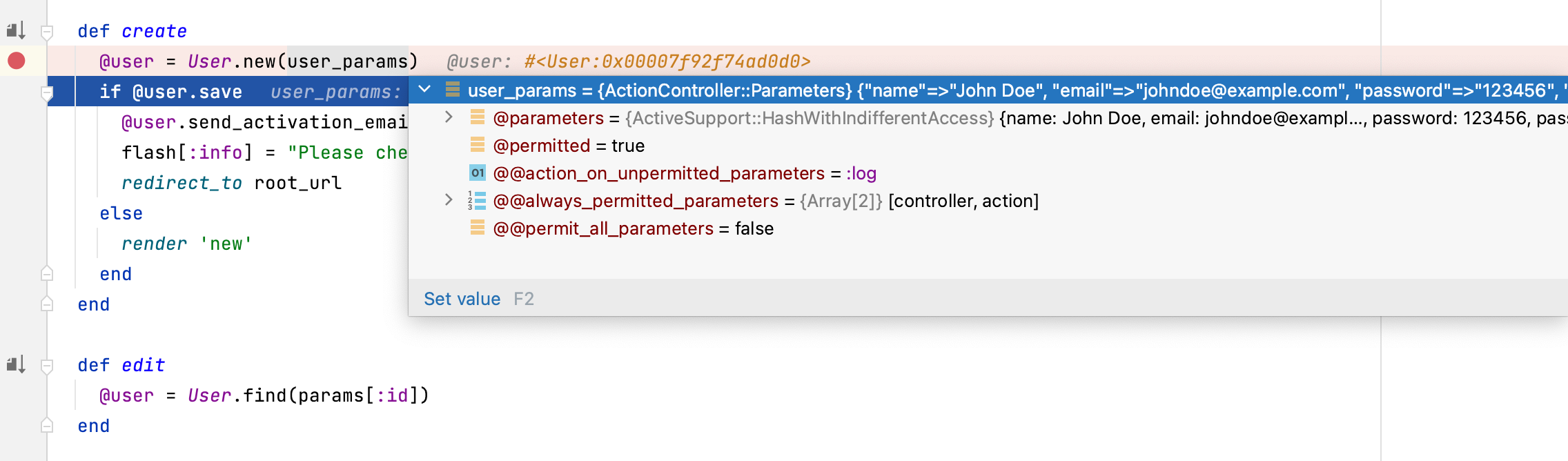 Value tooltip appears Value tooltip appears