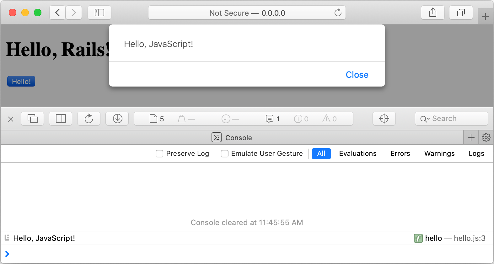 Rm new js browser click Rm new js browser click