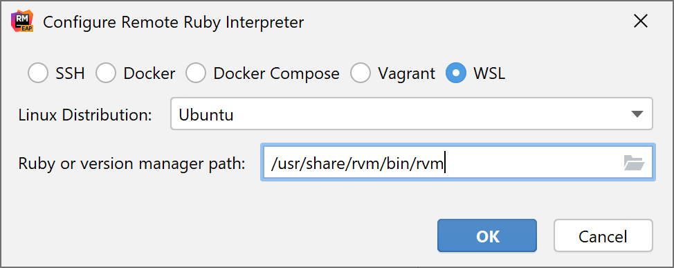 Configure Remote Ruby Interpreter Configure Remote Ruby Interpreter