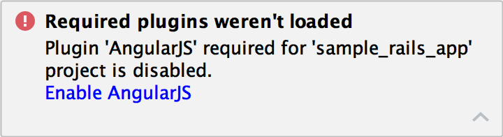 Required plugin is disabled Required plugin is disabled