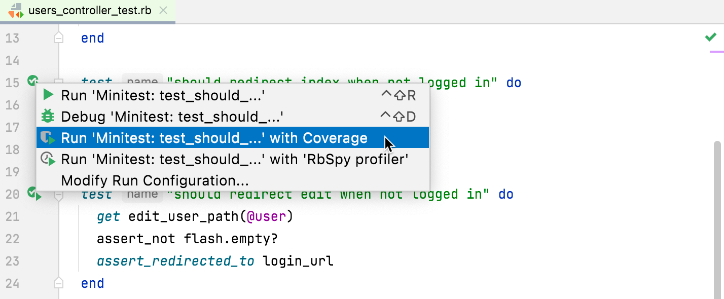 Run a specific test Run a specific test