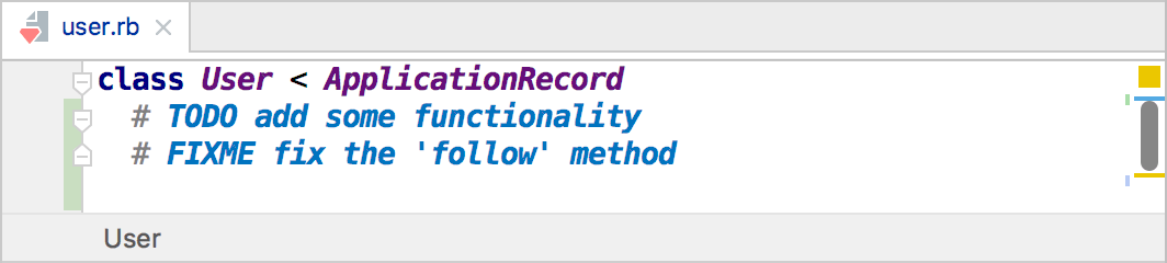 TODO comments example TODO comments example
