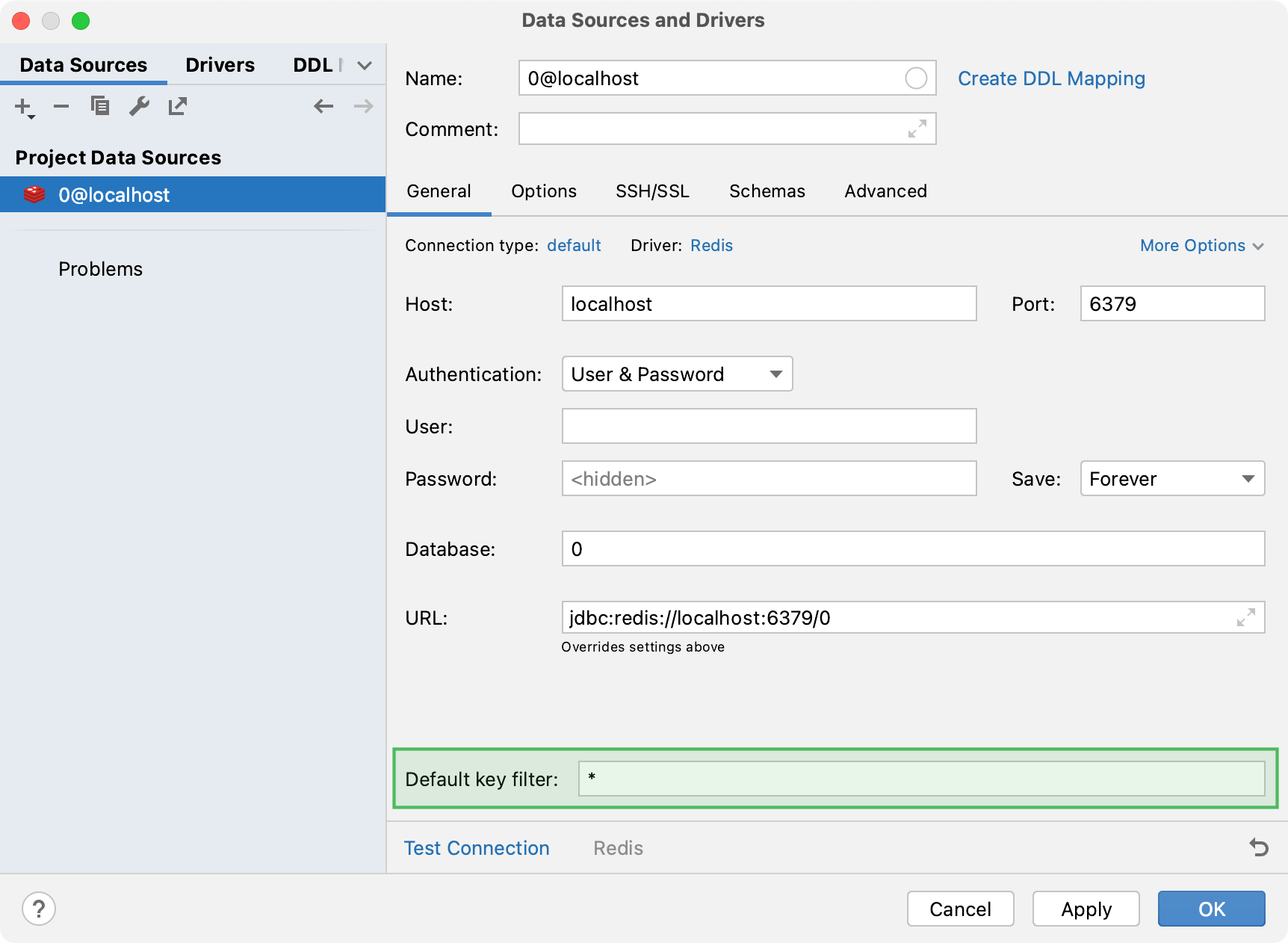 Redis properties | AppCode Documentation