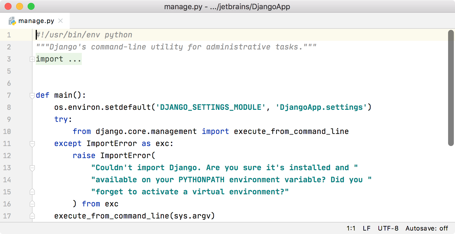 LightEdit mode LightEdit mode