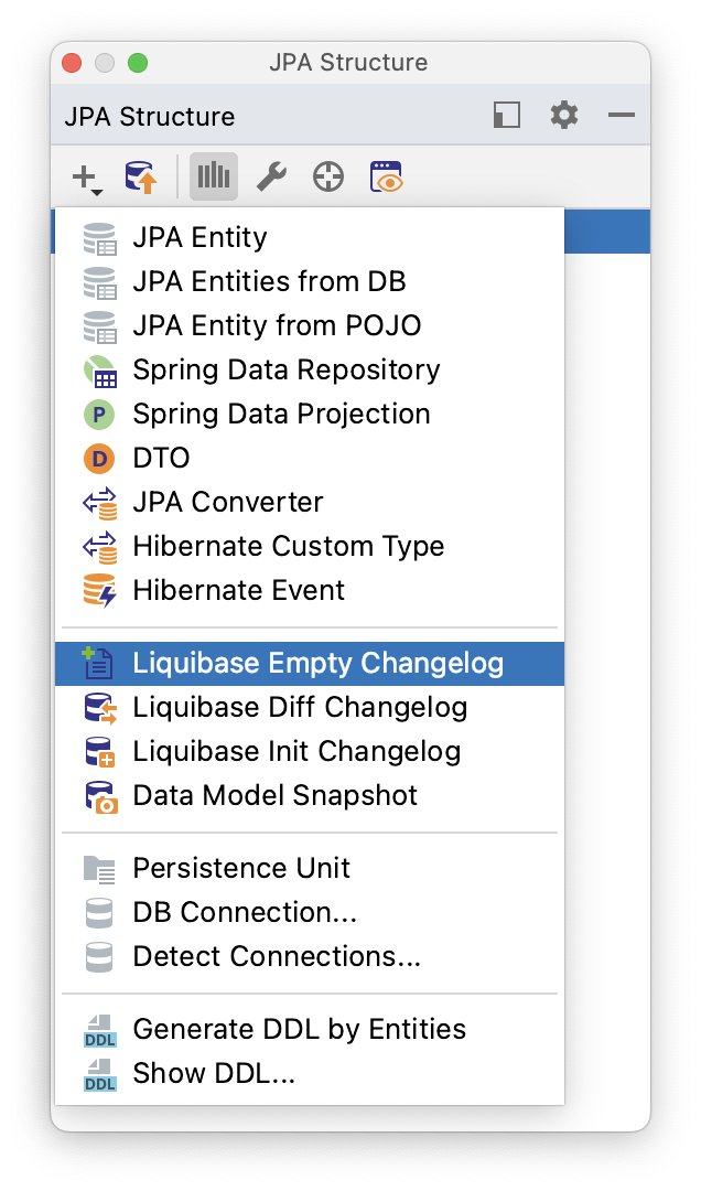 empty-liquibase-changelog