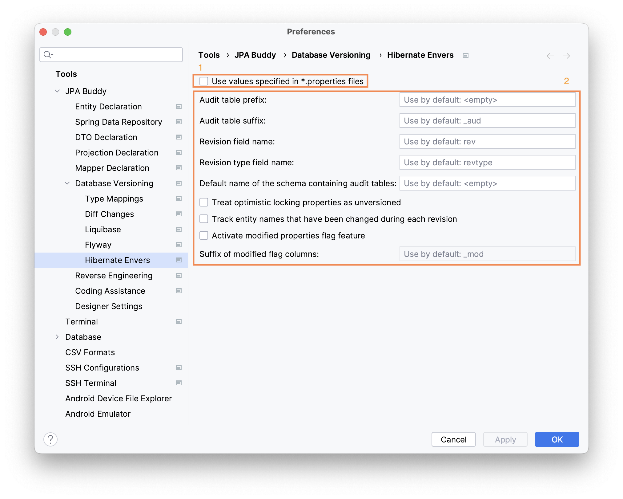 hibernate-envers-settings