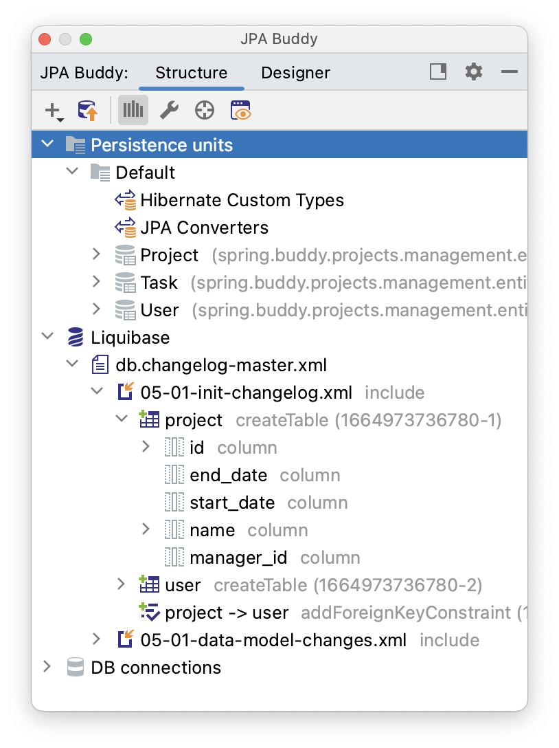 jpa-structure-liquibase