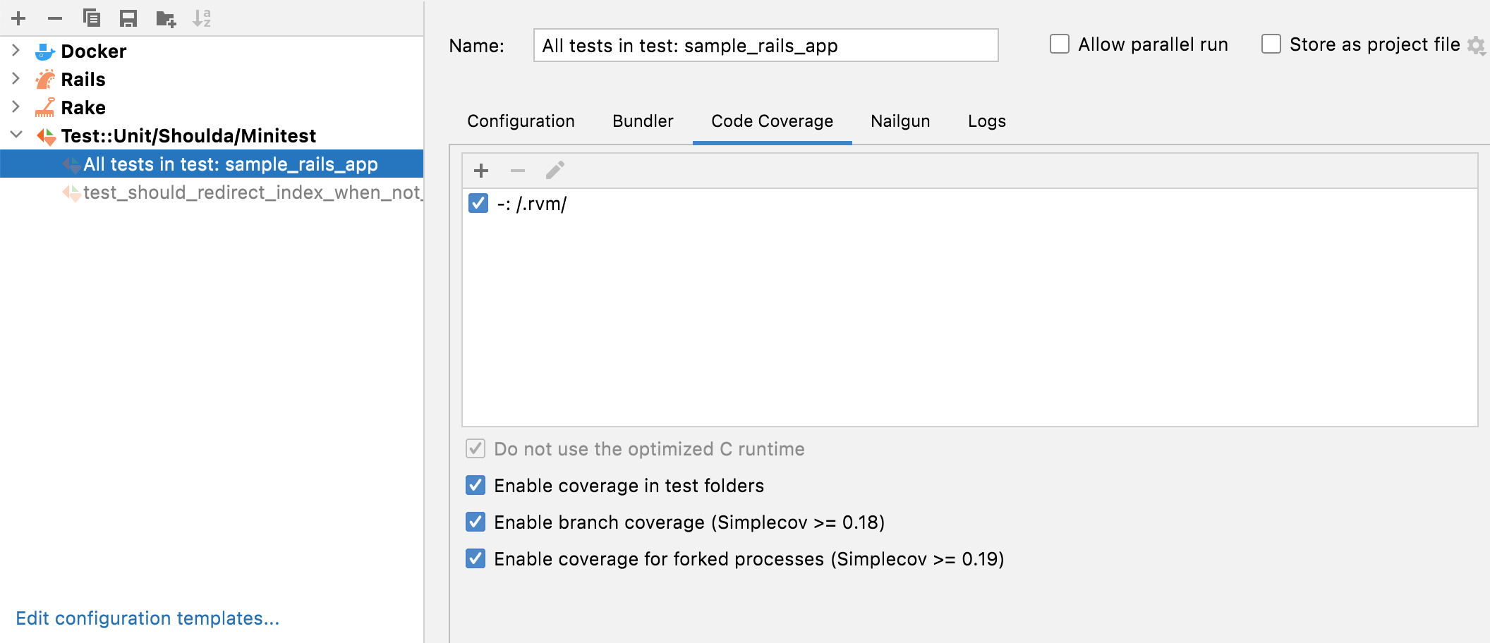 Run/Debug Configurations Run/Debug Configurations