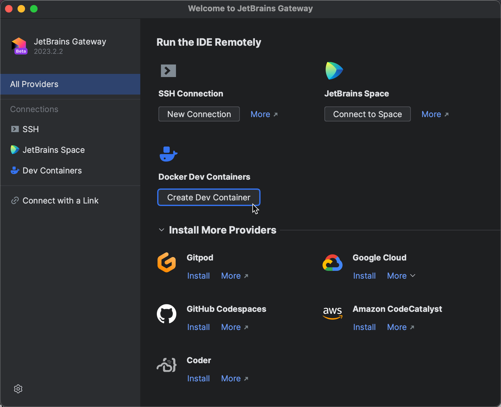 Dev Containers Dev Containers