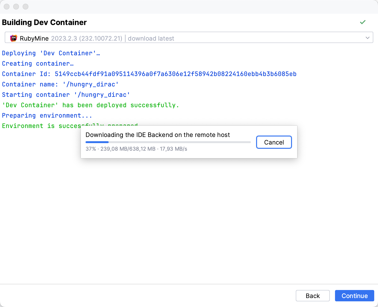 Creating a Dev Container Creating a Dev Container