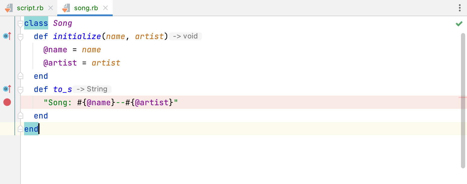 Set breakpoint Set breakpoint