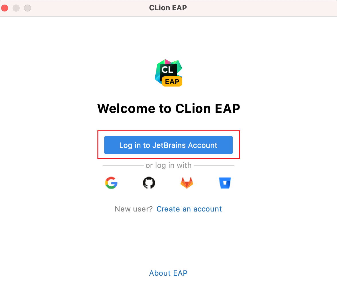 Log in with an existing account Log in with an existing account