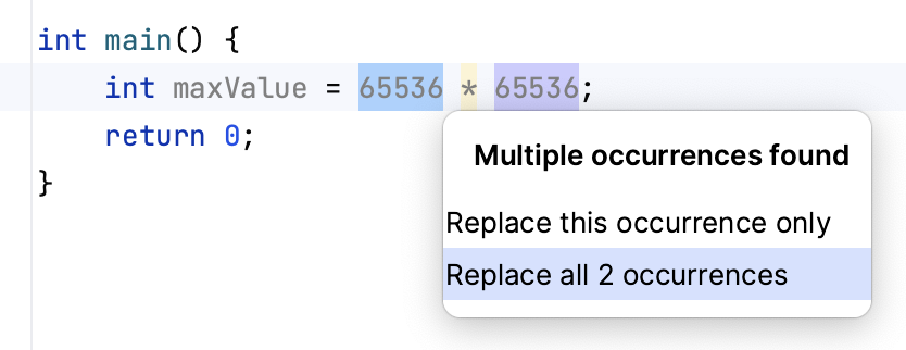 Extract define multiple occurrences Extract define multiple occurrences
