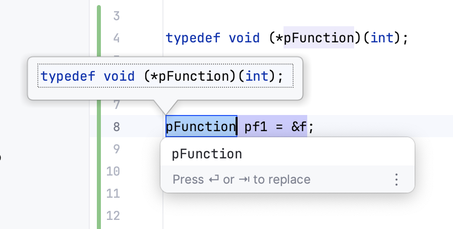Specifying the name for the new type Specifying the name for the new type