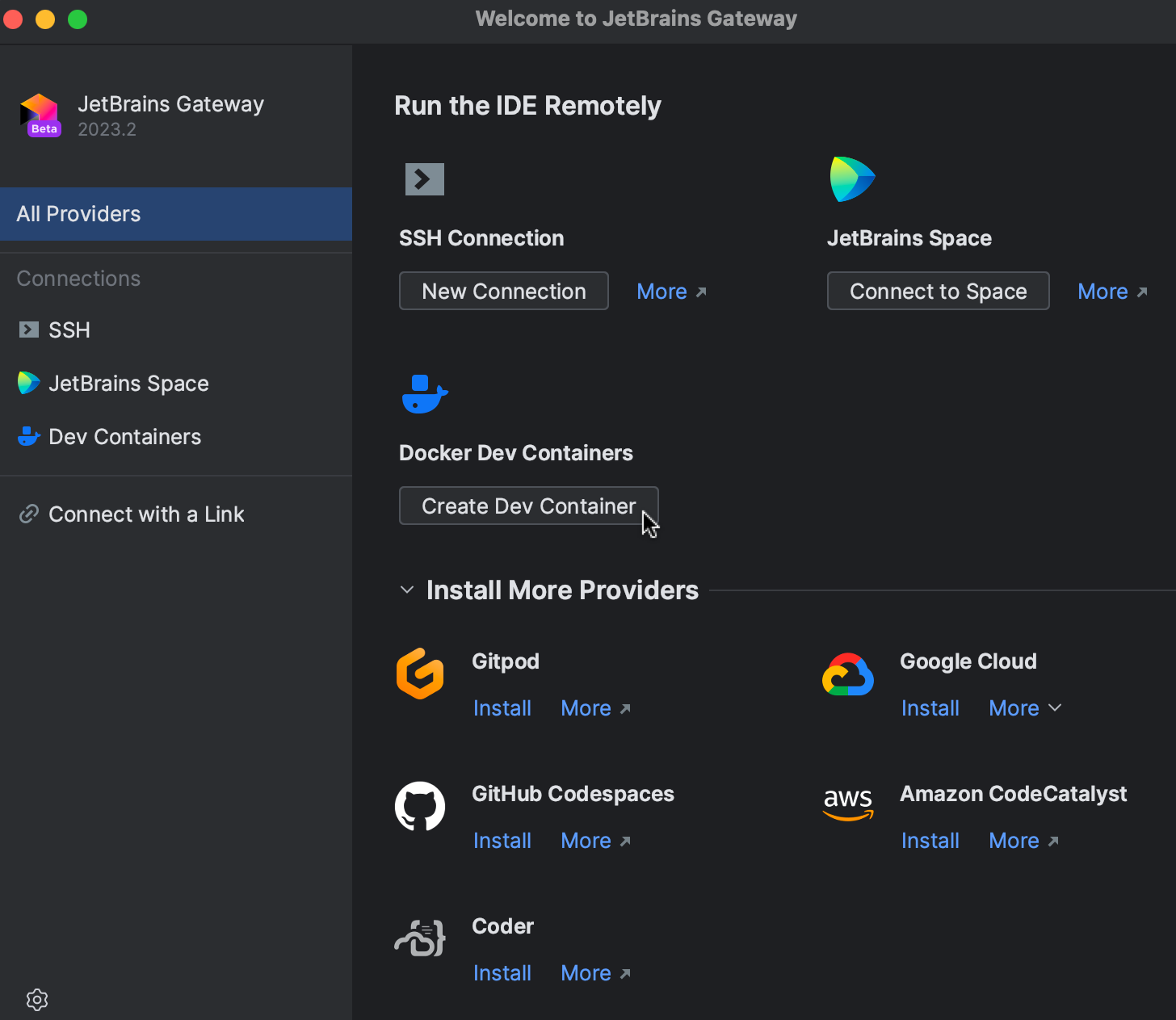 Dev Containers Dev Containers