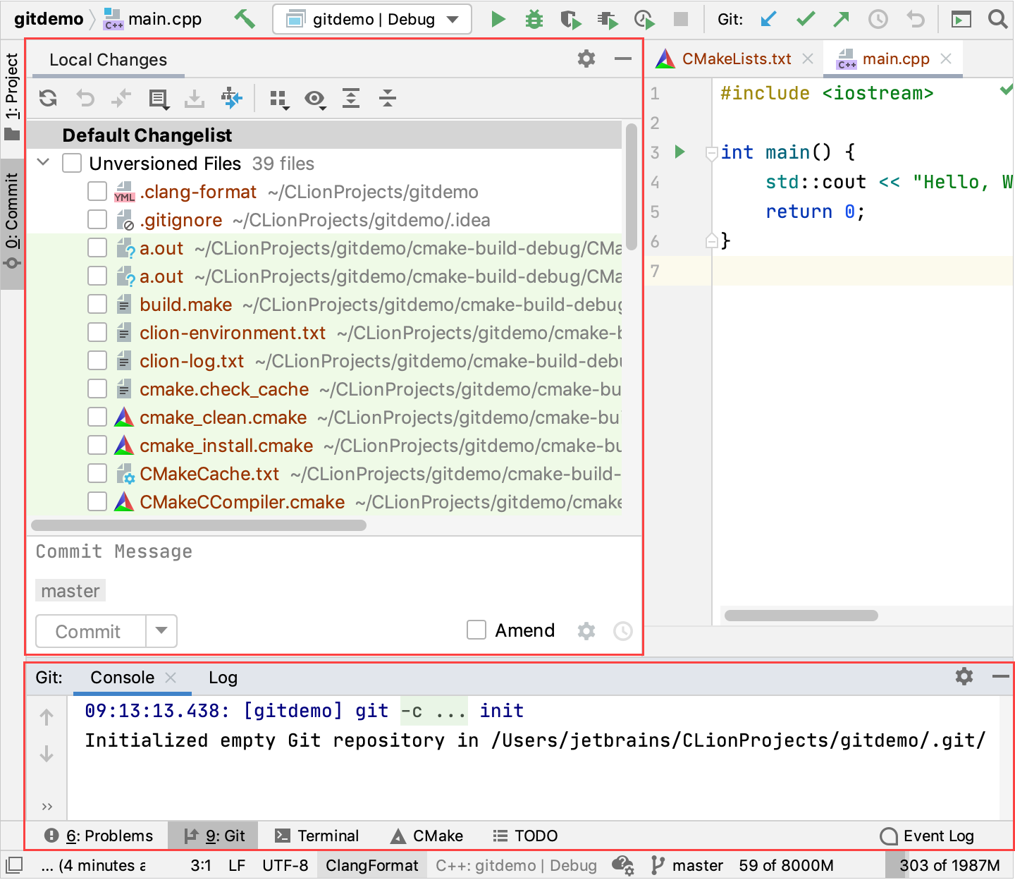 Git tool windows Git tool windows