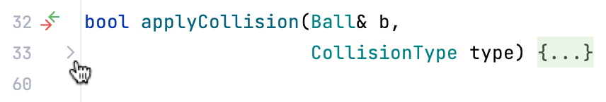Code folding Code folding