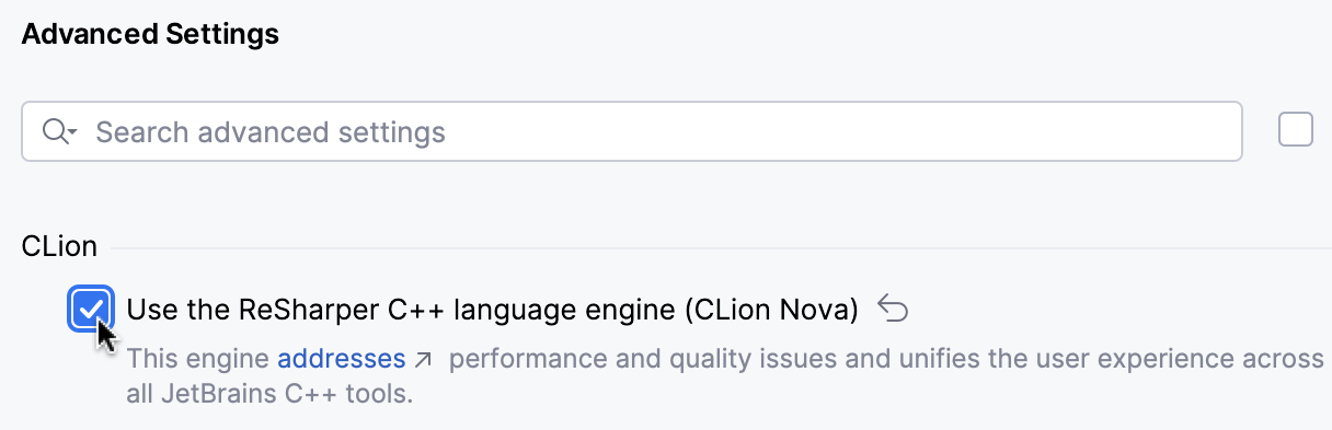 Switch to CLion Nova Switch to CLion Nova