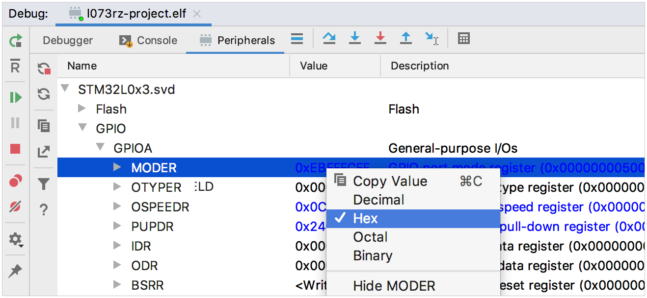 peripherals viewing mode peripherals viewing mode