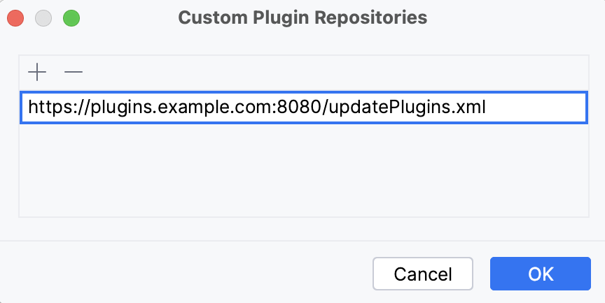 Adding a custom plugin repository Adding a custom plugin repository