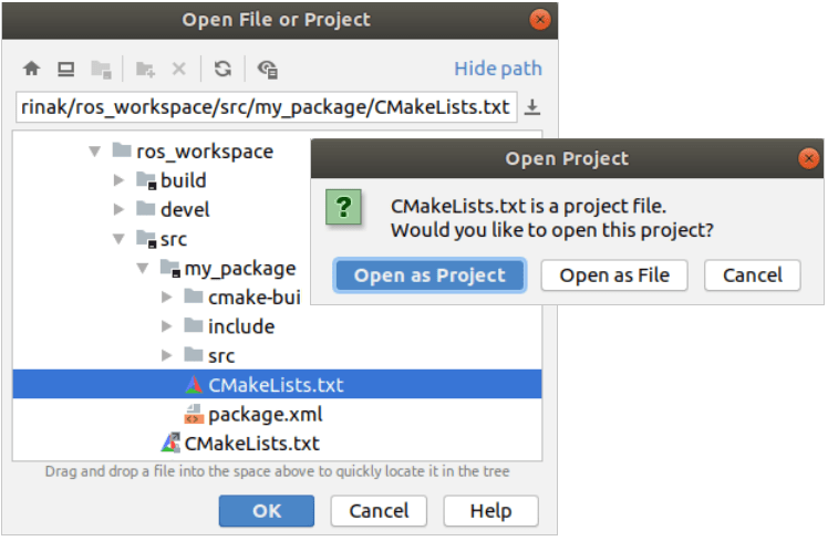 open ros project open ros project