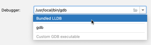 Toolchain debugger options for macOS Toolchain debugger options for macOS