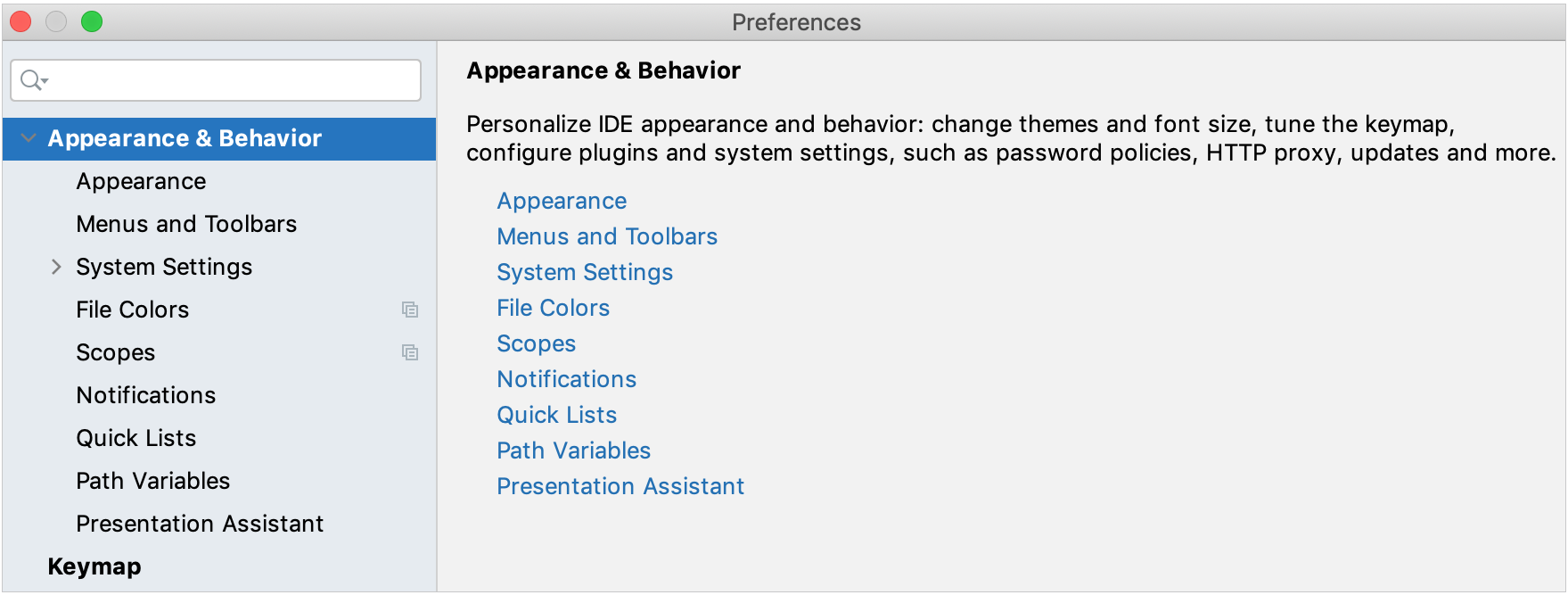 Appearance and Behavior Appearance and Behavior