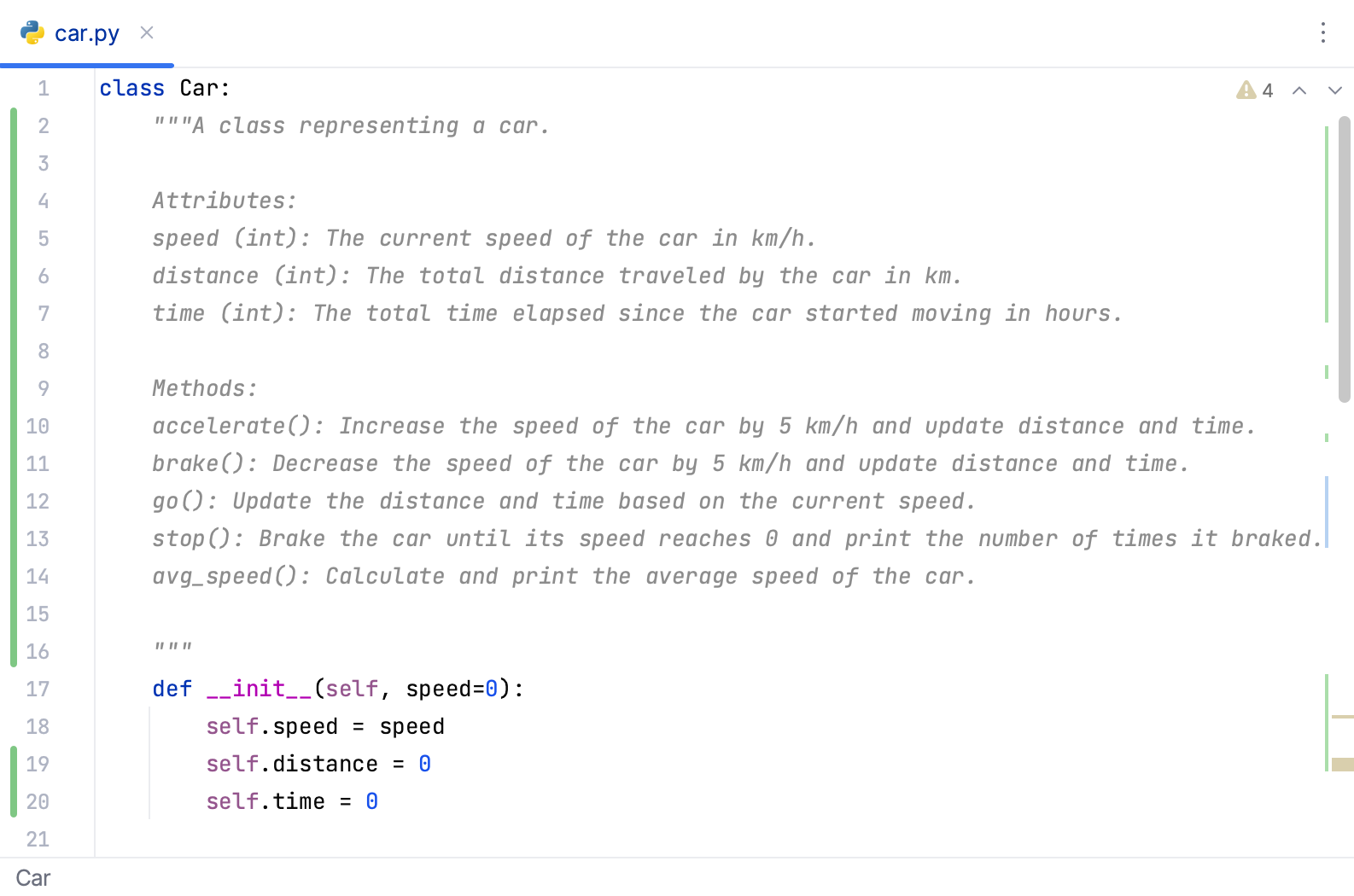 Generated documentation Generated documentation