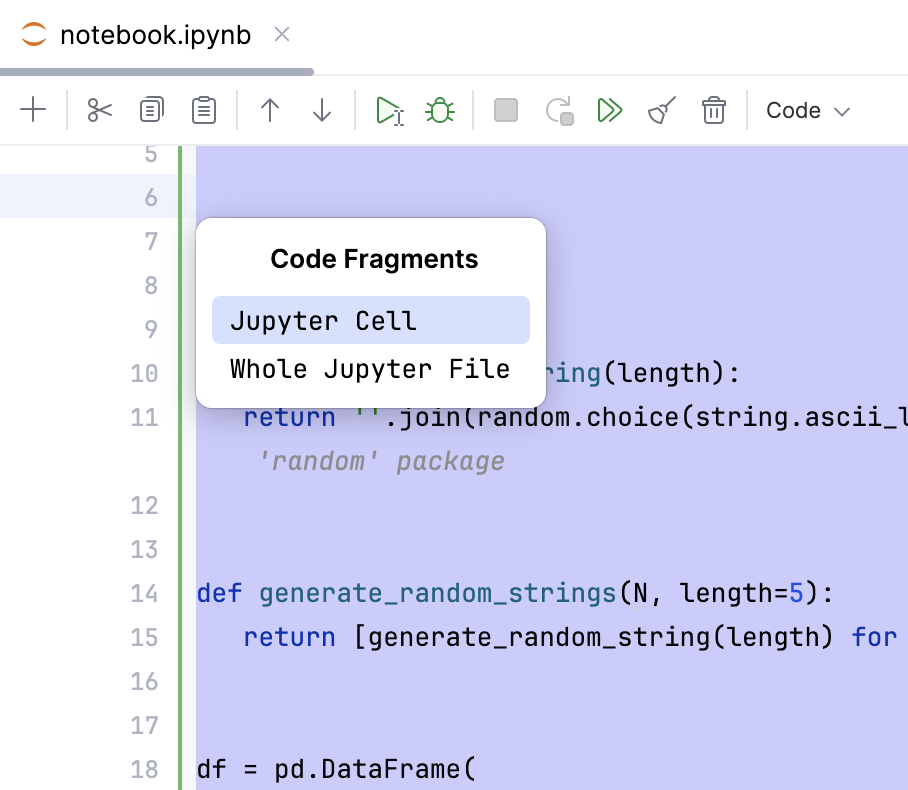Explain Jupyter cell Explain Jupyter cell