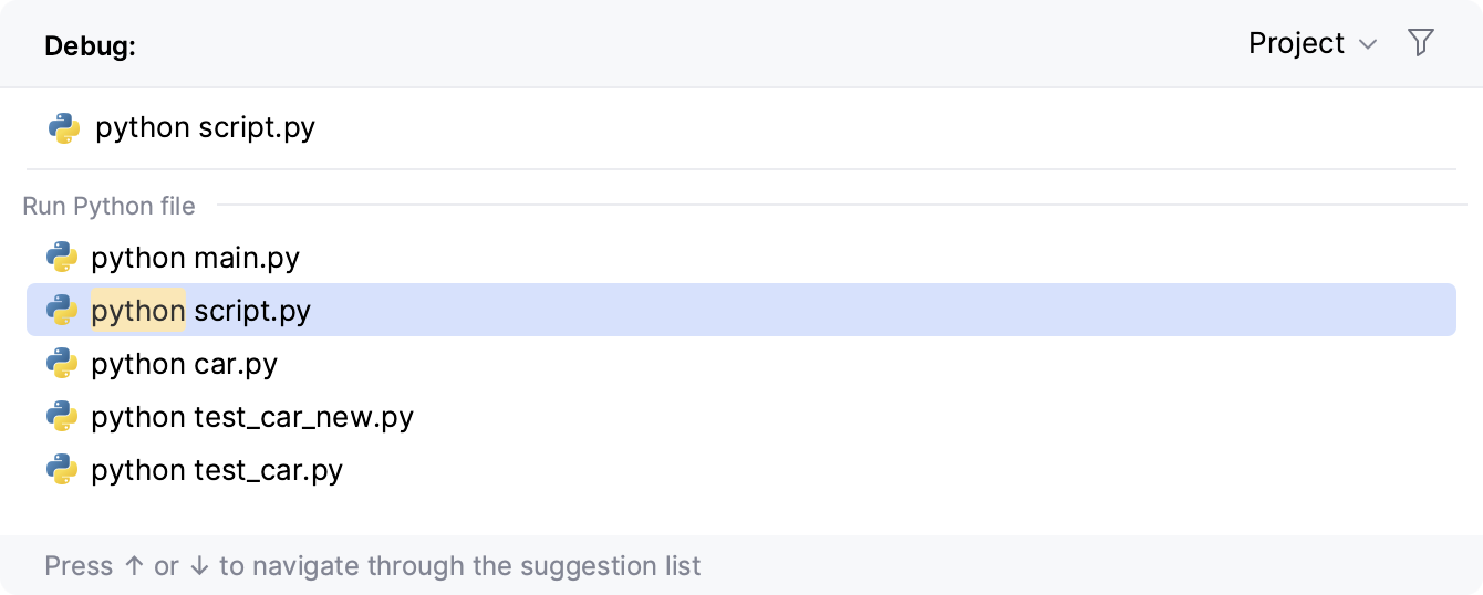 Run Anything: debug Python files Run Anything: debug Python files