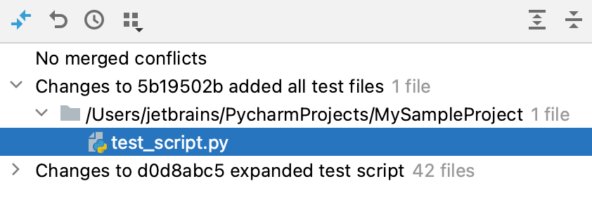 Changes from parents Changes from parents