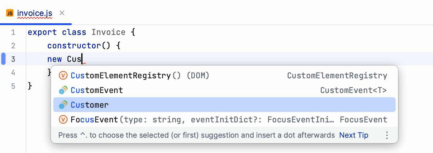 Add ES6 imports on code completion