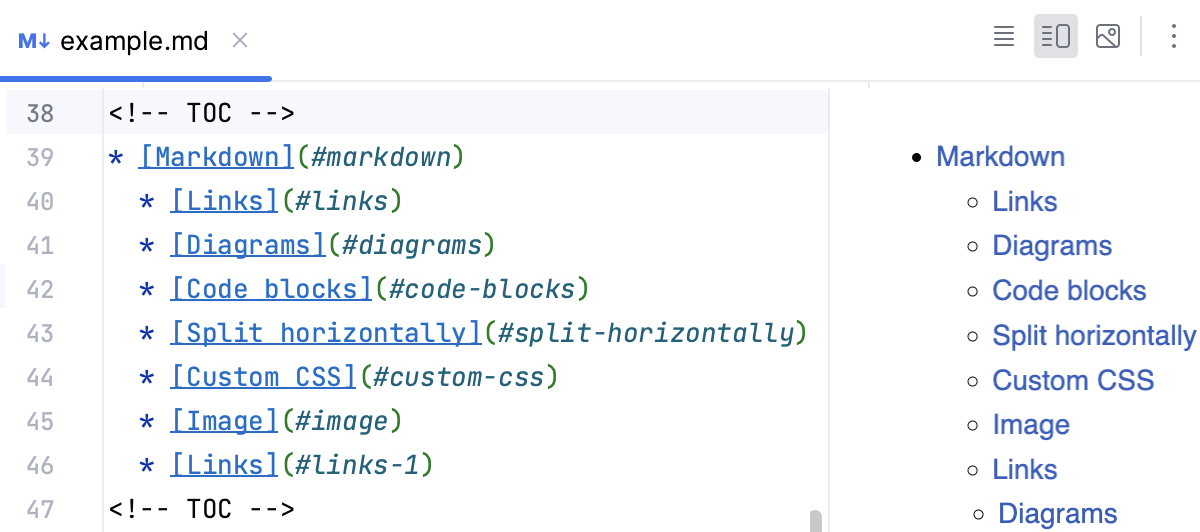 Markdown | WebStorm Documentation