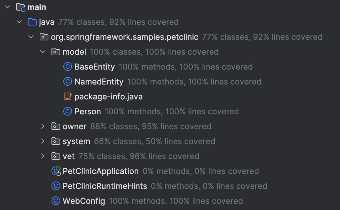 Code coverage | IntelliJ IDEA Documentation