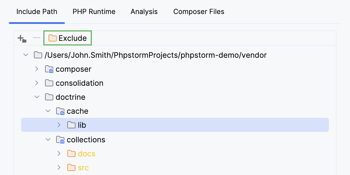 PHP exclude files from indexing