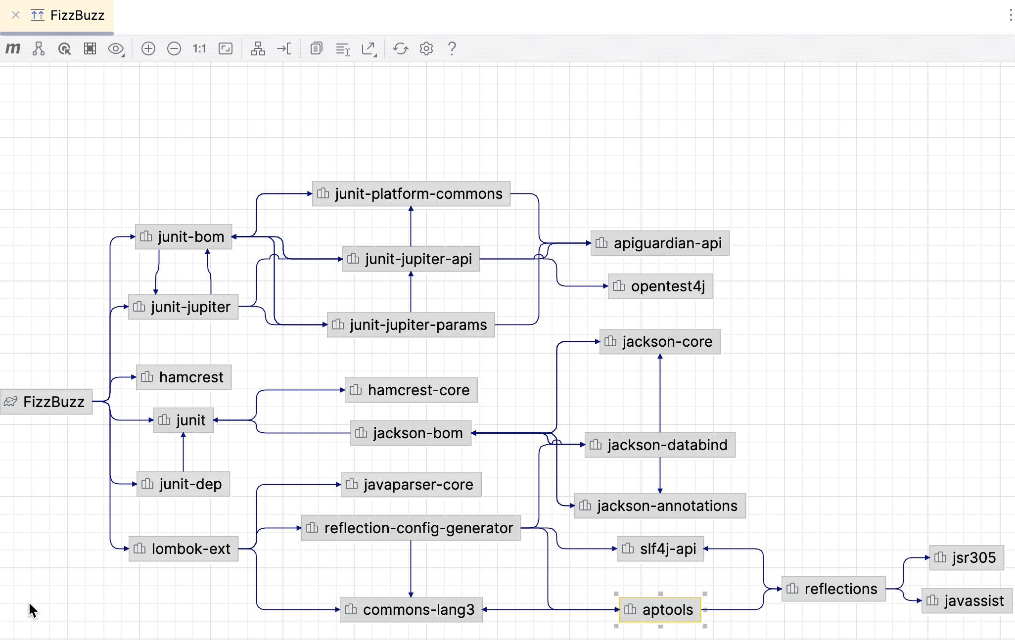 Show Paths Root Selection