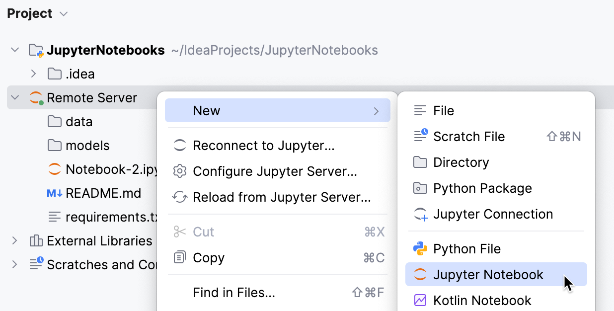 Add a remote server file
