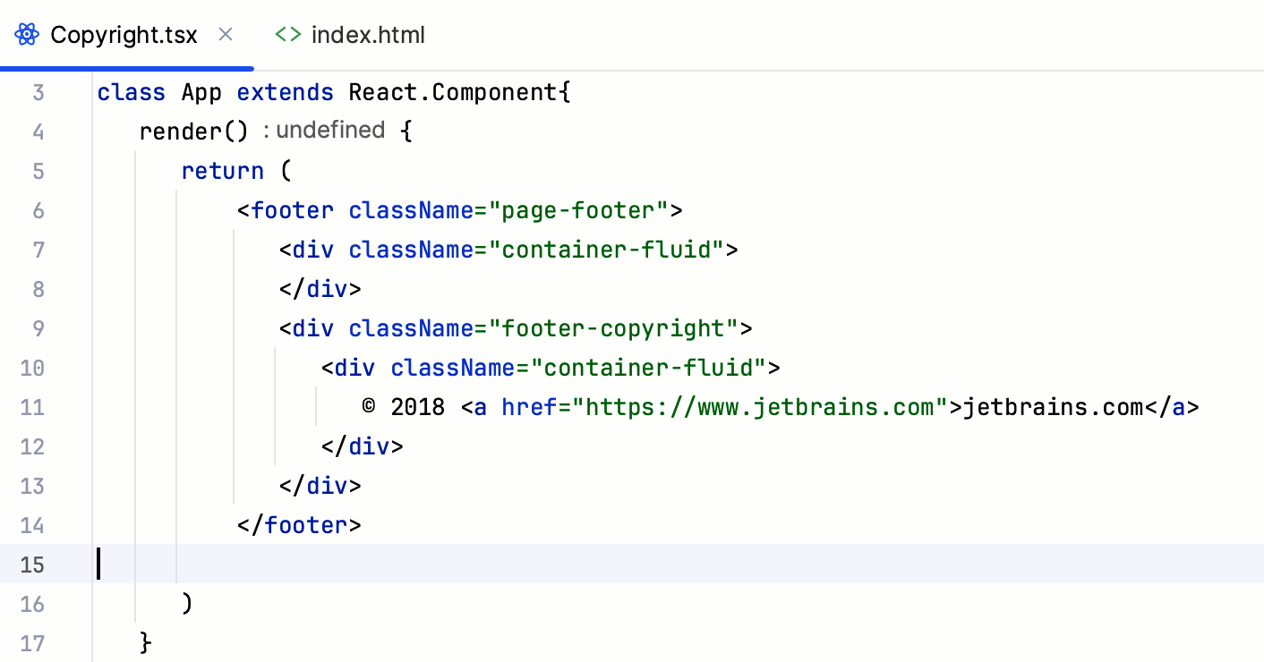 Transfer HTML to TSX