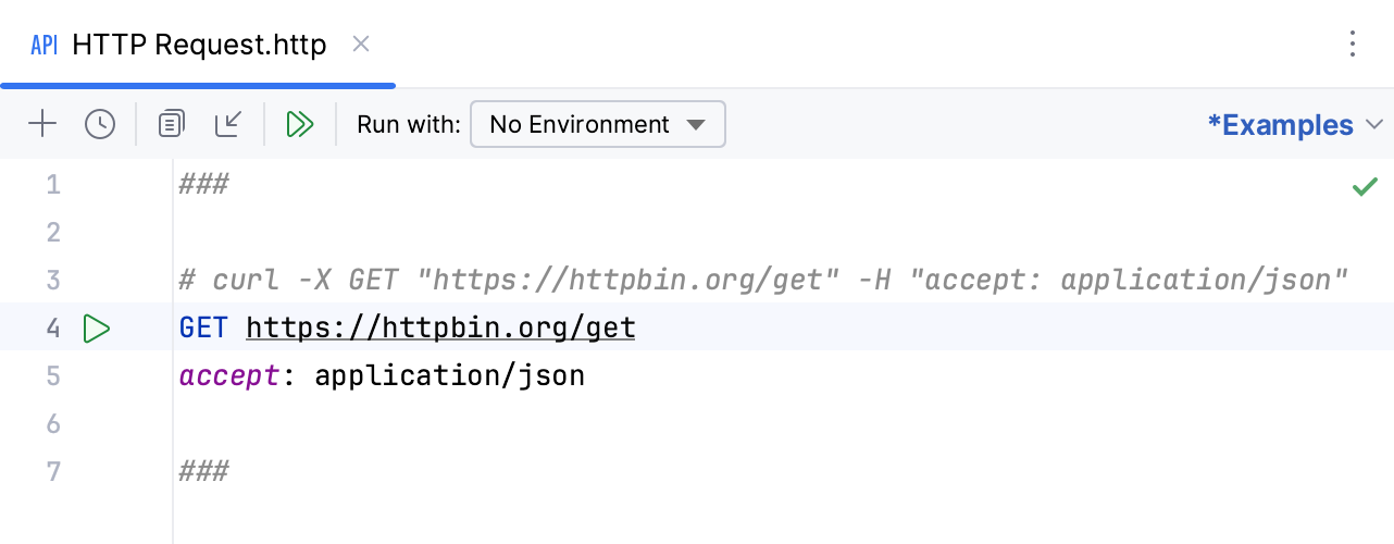 粘贴时将 cURL 请求转换为 HTTP 请求